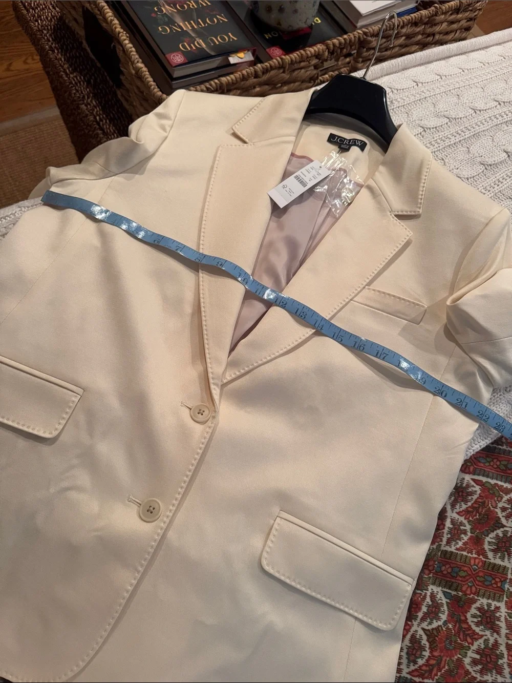 J. Crew Gamine blazer in cotton-blend twill CS650